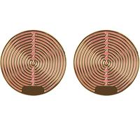 Lot De 2 Autocollants Anti-Radiations En Or 24 Carats, Neutralisateurs D'ondes Électromagnétiques Emf Pour Téléphones, Tablettes Et Pc, Protection Efficace Contre Les Ondes Wi-Fi E[Php52504586]