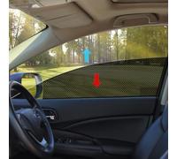 Lot de 2 autocollants anti-soleil pour pare-brise de voiture utilisant la technologie électrostatique, isolation thermique, résistant aux UV, réutilisables et faciles à repositionner