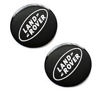 Lot de 2 autocollants de 56 mm, 60 mm, 65 mm, compatibles avec le style voiture Land Ro-ver. Pour tuning, cache-moyeux, etc. Autocollants avec emblème (56 mm)