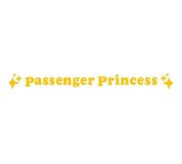 Lot de 2 autocollants de décoration de rétroviseur de voiture en vinyle pour passager, princesse, étoile