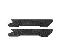 Lot de 2 autocollants de protection en silicone pour chaîne de vélo pour éviter les impacts de pierres, les éclats de pierre et l'usure générale sur le cadre de vélo (B)