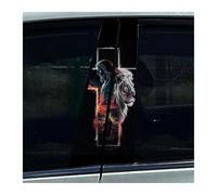 Lot De 2 Autocollants De Protection Pour Pilier Central De Voiture, Motif Croix De Lion Et Jésus Chrétien, Film Décoratif(TYPE A)