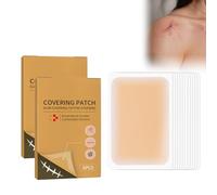 Lot de 2 autocollants de tatouage Cover Up - Ruban correcteur de cicatrices - Respirant et imperméable - Pour couvrir les tatouages