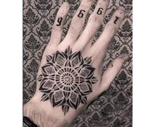 Lot De 2 Autocollants De Tatouage Temporaire À Base De Plantes, Faux Jus De Fleur De Datura, Pour Femmes Et Hommes, Semi-Permanents, Non Réfléchissants, Imperméables, Durée De 2 Semaines