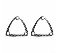 Lot de 2 autocollants décoratifs en fibre de carbone pour Mazda RX8 2004-2008 avec revêtement époxy résistant aux rayures