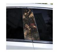 Lot De 2 Autocollants Décoratifs Pour Montant De Porte De Voiture, Motif Animal, Pour Décoration De Voiture(F)