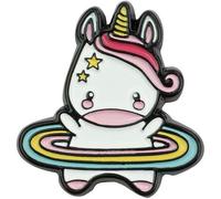 Lot De 2 Autocollants En Métal,3,2x2,5 Cm,À Coller Sur Le Journal Intime,Smartphone Et Autres Accessoires,Unicorn,Adhésion Complète Après 10 Minutes