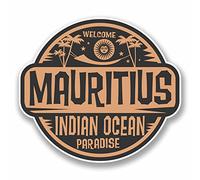 Lot de 2 autocollants en vinyle pour ordinateur portable, bagages, voyage, cadeau amusant #9835 (10 cm de large x 9 cm de haut)