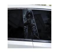 Lot De 2 Autocollants En Vinyle Pour Pilier Central De Voiture, Style Assassin Warrior(I)