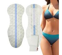 Lot de 2 autocollants imperméables pour femme - Utilisation portable par les mères, épouses, nageurs, propriétaires de piscine, camp d'été, bord de piscine, lac flottant