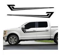 Lot de 2 Autocollants latéraux de carrosserie pour Ford F150, décoration Graphique créative pour Coffre de Voiture, Accessoires Automobiles, Tout-Terrain, 4x4
