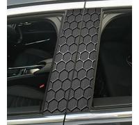 Lot de 2 autocollants nid d'abeille Protection contre les rayures Étanche Décoration voiture