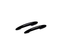 Lot de 2 autocollants noirs brillants for poignée de porte, Compatible Pour MINI ONE Cooper S JCW F54 F55 F60 F56 F57, accessoires de style intérieur de voiture(Keyless button)