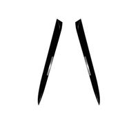 Lot de 2 autocollants pour fenêtre arrière de voiture pour X6 F16 2014-2019 MP - 2 autocollants pour fenêtre arrière de voiture (noir brillant)