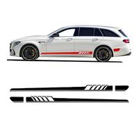 Lot de 2 Autocollants pour Jupe latérale, édition 1, pour Benz Classe E W213 S213 E43 E53 E63 AMG A238 C238 E300, Accessoires