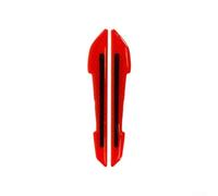 Lot de 2 autocollants réfléchissants pour protection de seuil de porte et pare-chocs avec technologie microprisme pour une meilleure visibilité nocturne - Vert blanc rouge bleu jaune