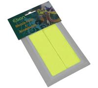 Lot de 2 autocollants réfléchissants réctangle P2R Jaune 34 x 108 mm