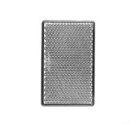 Lot de 2 autocollants réfléchissants rectangulaires en plastique pour scooters électriques Kukirin G2/G4, construction pour résister aux intempéries et améliorer la sécurité nocturne