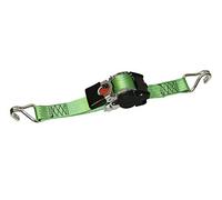 Lot de 2 automatique Sangle d'arrimage Sangle rétractable 750/1500 kg, 3,0 m x 50 mm