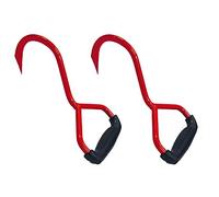 Lot de 2 avec Prix Avantage. Pack Crochets avec poignée jusqu'à 75 kg. Très pratique bois outils pour la gestion des bois