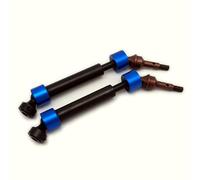 Lot de 2 axes d'arbre de transmission CVD cannelés à tête en acier dur S2 pour Traxxas 1/10 E-Revo Summit E-MAXX T-MAXX 5451X