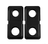 Lot de 2 bacs d'égouttement en acier inoxydable pour cuisinières à gaz GE, 42,4 x 20,3 cm, résistants à la rouille, faciles à nettoyer, compatibles avec les modèles WB34K10010 et WB34K10009