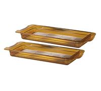 Lot de 2 bacs GN 2/4 haute température