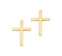 Lot de 2 badges autocollants en métal en forme de croix de Jésus Christ pour voiture, autocollants métalliques conçus pour durer sur n'importe quelle surface, un symbole de force, de protection, divin