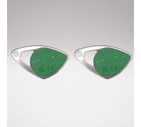 Lot de 2 Badges de Proximité Intratone vert 08-0106 - Sécurisé RFID | Étanche IP68 | Accès Contrôlé pour Copropriétés et Immeubles | Programmation par Syndic + 1Porte-clés DOMOBIP