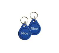 Lot de 2 Badges RFID pour visiophone NICE MIRA100
