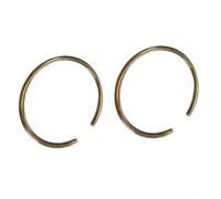 Lot de 2 bagues de compression de rechange en aluminium pour aspirateurs Proteam 100100 pour modèles, 10002 101338 106290 pour cirrus CR9100 et Windsor BV11 - Ajustement robuste - Kit de restauration