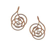 Lot de 2 bagues de main en cuivre avec pierre en cristal - Fait à la main, 2pcs, Bague paume en cuivre, Bague paume en cuivre