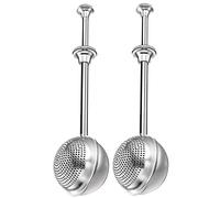 Lot de 2 baguettes à saupoudrer pour sucre, farine et à saupoudrer pour sucre, farine, acier inoxydable