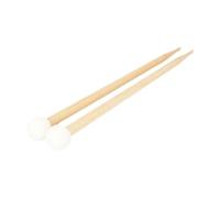 Lot de 2 baguettes timbales robustes en feutre for exercices, éducation musicale, tambour Lotus Pour Instrument À Percussion
