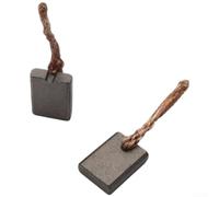 Lot de 2 balais de carbone 15 x 11 x 3,6 mm pour scie circulaire DCG412 DCS373 DCS380 DCS387 DCS365 DCS391 DCF889, meuleuse d'angle