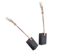 Lot de 2 balais de carbone 1619PC1300 5,5 x 11 x 15 mm pour meuleuse d'angle GWS800 Pièces de rechange avec fil