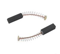 Lot de 2 balais de carbone 20 x 6 x 5 mm pour moteurs électriques - Pièces de rechange pour perceuses, scies, meuleuses - Fibre de carbone conductrice pour outils électriques