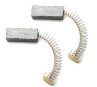 Lot de 2 balais de carbone pour moteurs d'aspirateur - 30 x 6,4 x 10 mm - Lot de 2 brosses de rechange pour aspirateurs Thomas & Lux