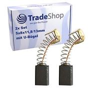 Lot de 2 balais de charbon 5 x 8 x 11,8 / 13 mm pour scie sauteuse Makita 4300BA 4300BV 4301BV 4301BV Scie sabre JR3000 Fräse 3700 3700B 3702B 4401 CB50 CB51 CB60