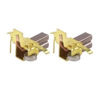 Lot de 2 balais de charbon 610126-00 pour DC411 DCG412 DCS320 DCS380 DC390 DCS391 Type 1-2 Compatible avec les outils électriques DEWALT