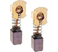 Lot de 2 balais de charbon CB-430 de rechange pour meuleuse d'angle Makita 18 V LXT DGA452 DGA452Z