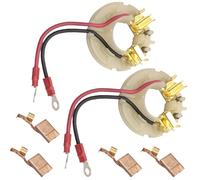 Lot de 2 balais de charbon CB440 avec support, accessoires de moteur pour outils électriques compatibles avec Makita 638991-1 638614-1 DF458D DHP448 BHP448 BDF458 BDF448 DF444D