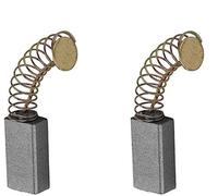 Lot de 2 balais de charbon compatibles avec Bosch CSB 650-2 RE/CSB 650-2 RET, 16 x 8 x 5 mm, brosse de rechange pour perceuses, ponceuses et scies circulaires Bosch.