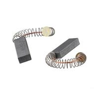 Lot de 2 balais de charbon de 30 x 11 x 6 mm utilisés dans le remplacement des balais de moteur de perceuse électrique et pour les processus de réparation de bagues