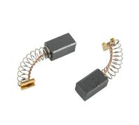 Lot de 2 balais de charbon de moteur - 13 x 7,5 x 6,5 mm - Pièces de rechange de réparation électrique pour marteau perforateur DH24PX DH26PX SDS 999-041