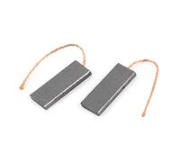 Lot de 2 balais de charbon de rechange longue durée de vie pour machine à laver - Convient pour les balais de charbon de type tambour - Brosse de moteur de machine à laver - Outil électrique de