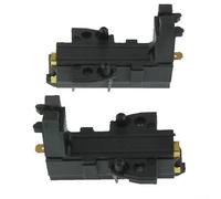 Lot de 2 balais de charbon de rechange pour moteur de machine à laver Hoover Candy compatible avec les modèles de référence croisée 481931088529 481236248004 C00194594