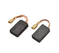 Lot de 2 balais de charbon de rechange pour moteur pour Bosch GWS 1000, 1100, 1400, 10, 11, 14, 15-125 - 4,8 x 9,7 x 16,1 mm
