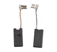Lot de 2 balais de charbon de rechange pour outils électriques CB-175, CB171, HM1213C, HM1214C, HM1317C, HR4510C, HR5210C - 26,5 x 13,3 x 6,5 mm, compatible avec perceuses filaires