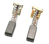 Lot de 2 balais de charbon de rechange pour outils électriques WR18DL2, WR18DL, WR14DSL, DV14DSL, DS18DSL, G14DMR, DS14DMR - 999054, 5x6x12mm, Carbon-Co